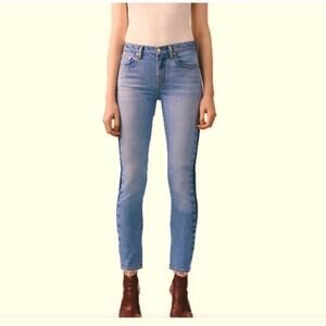 AGOLDE Toni Mid Rise Straight Leg Jean